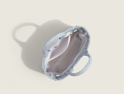 Women's Fashion Personalized Commuter Denim Handbag